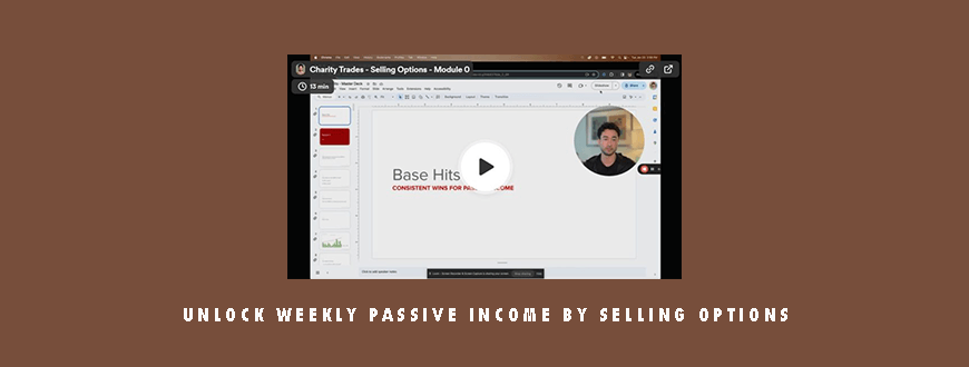 Unlock Weekly Passive Income by Selling Options