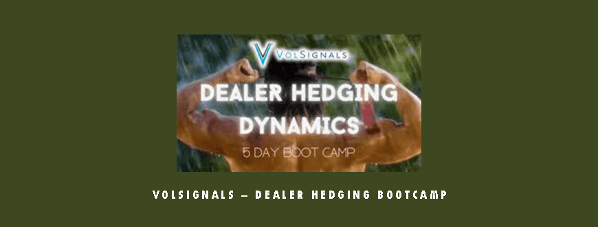 VolSignals – Dealer hedging bootcamp